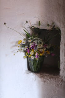 wild flower arrangement