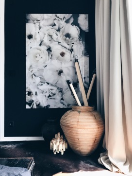 black and white gallery print