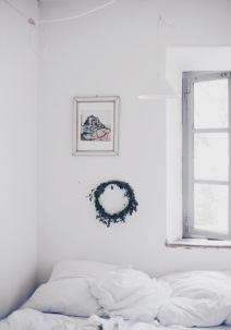 white Italian bedroom