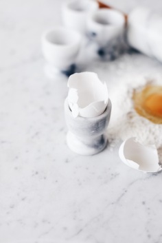 vintage marble egg cups