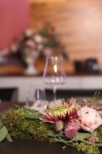 Blumendekoration Deutschlands größte Küchenparty mit Johann Lafer und den Musterhausfachgeschäften