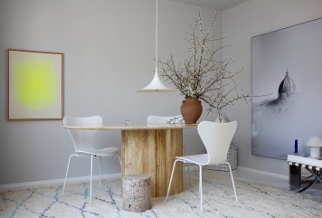 living room of interior stylist Anastasia Benko